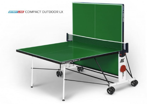 Теннисный стол Start Line Compact Outdoor LX (green)