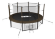 Батут UNIX line Black&Brown 12 ft (inside)