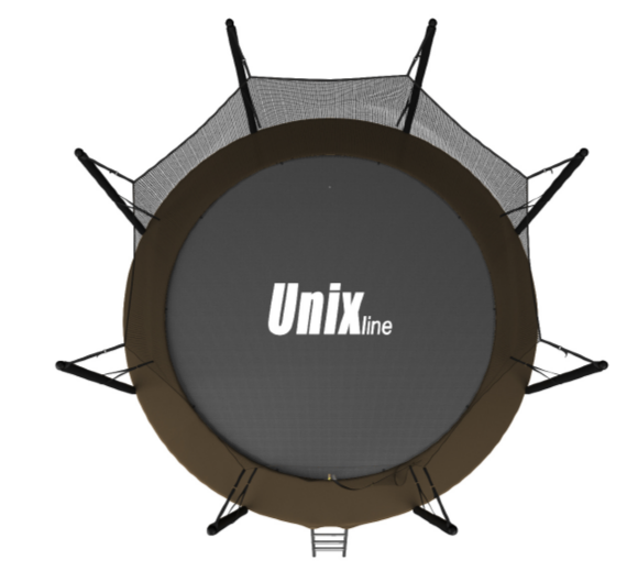 Батут UNIX line Black&Brown 12 ft (inside)