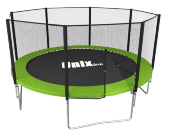 Батут UNIX line Simple 10 ft Green (outside)