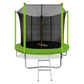 Батут Arland 8FT с внутренней страховочной сеткой и лестницей