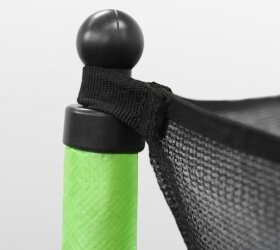 Батут Arland 10FT с внешней страховочной сеткой и лестницей (Light green)