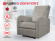 Массажное кресло Fujimo E-COMFORT CHAIR F3005 VEF Mouse (Space 15) Массажное кресло Fujimo E-COMFORT CHAIR F3005 VEF Mouse (Space 15)