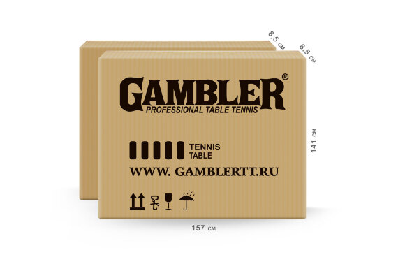 Теннисный стол Gambler Edition blue