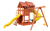 Игровая площадка Playgarden "SkyFort Deluxe" с двухволновой горкой и горкой трубой