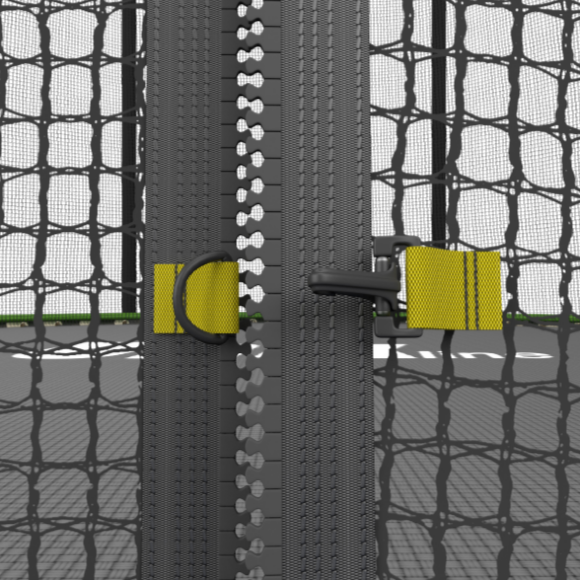 Батут UNIX line Simple 8 ft Green (inside)