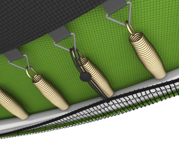 Батут UNIX line Simple 8 ft Green (inside)